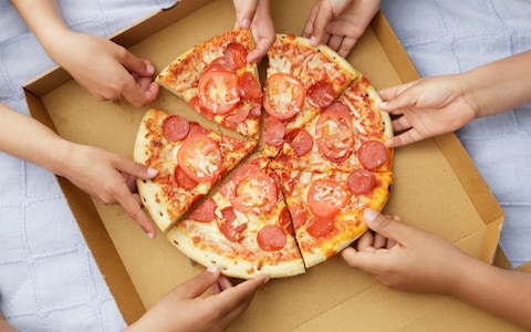 Avoid foods high in salt such as pizza