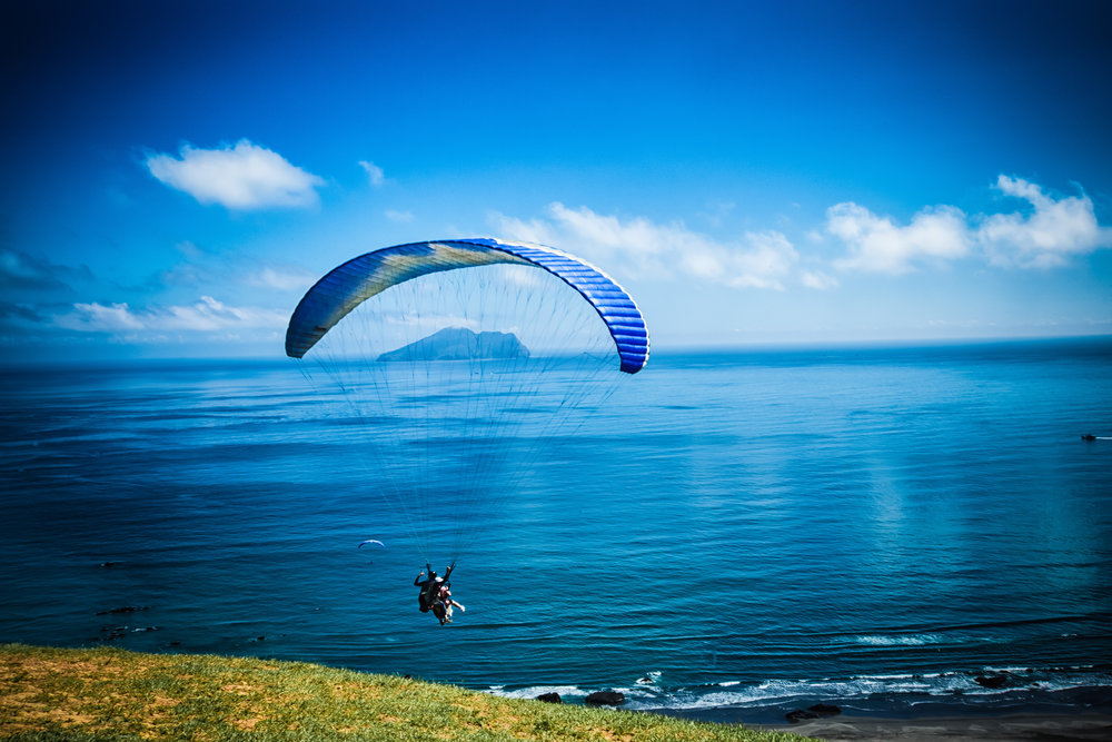 Paragliding in Wai'Ao (外澳飛行傘基地) — Josh Ellis Photography