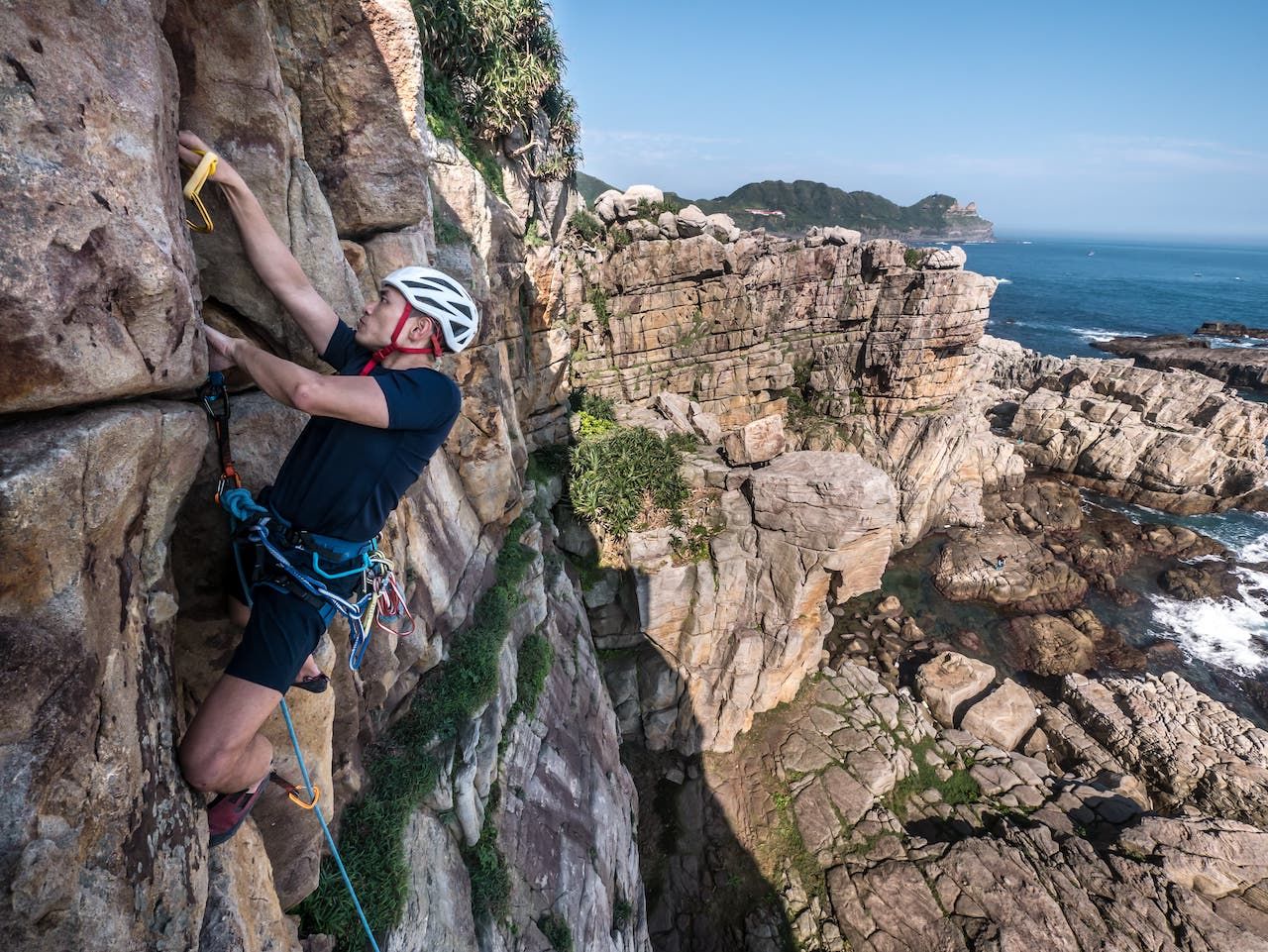 The Best Rock Climbing Outside of Taipei, Taiwan, Dragon Bay