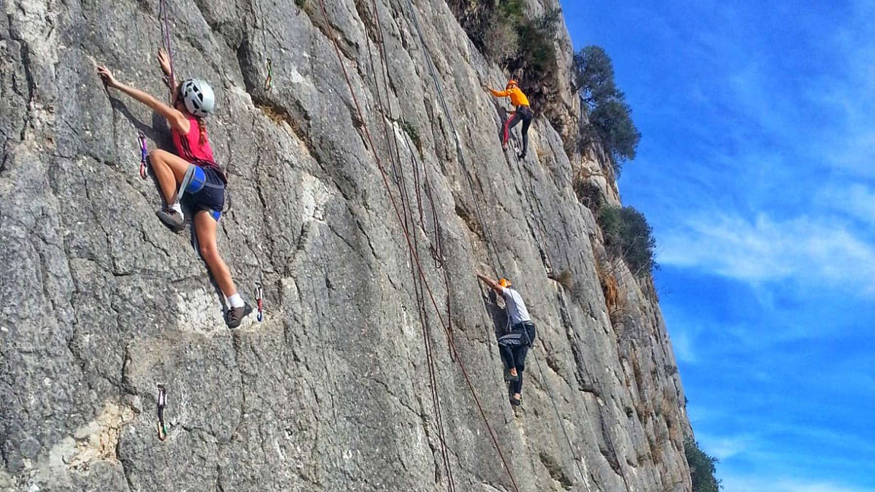 Rock climbing in El Chorro. Spain - Guide Base