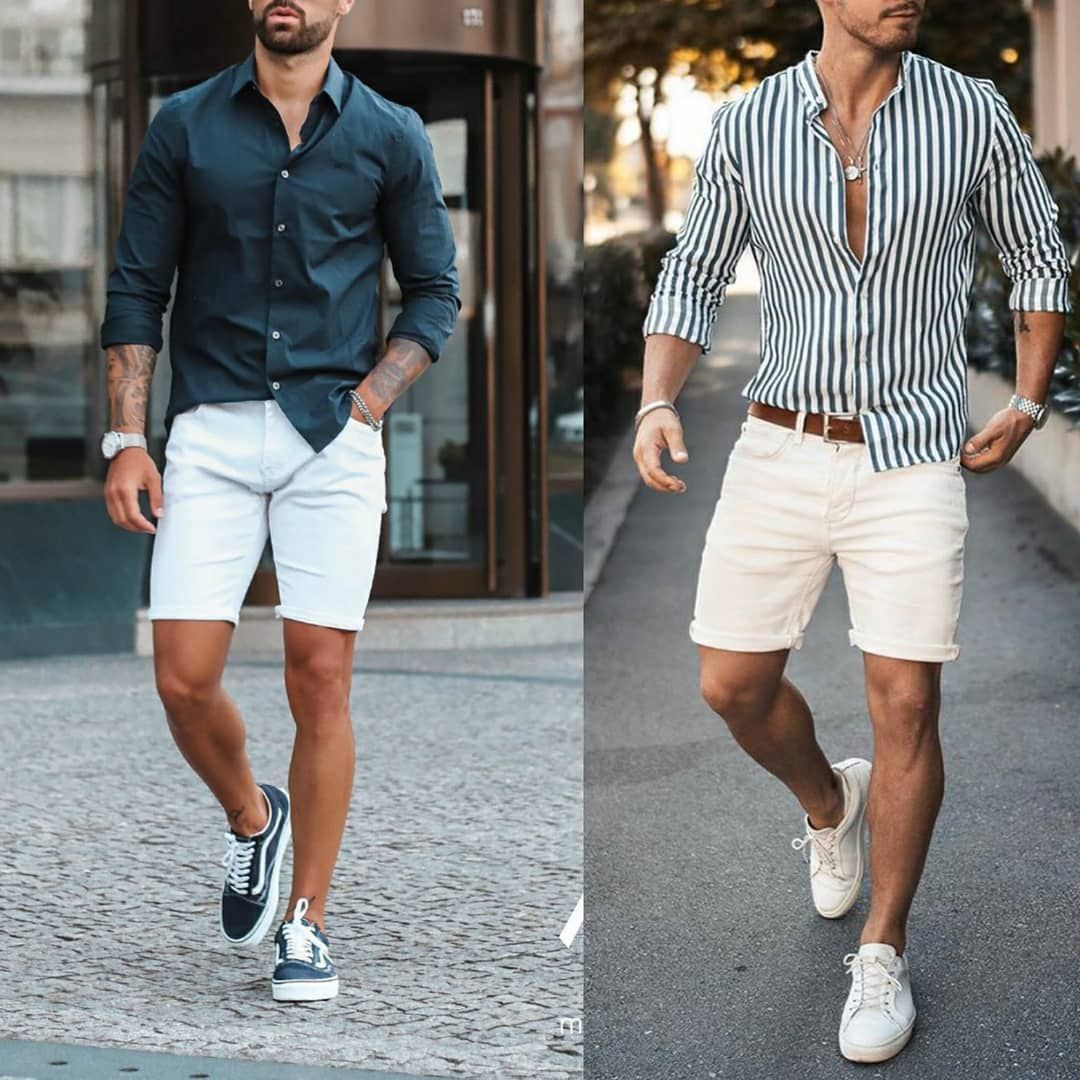 64 Shorts outfits for men ideas in 2023 | mens outfits, mens summer outfits, mens fashion summer