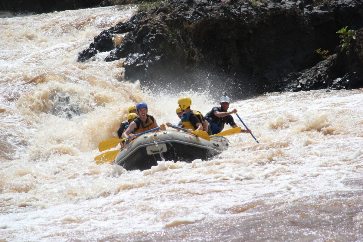 Rafting the Tana River in Kenya | SafariFRANK | Day trip from Nairobi!