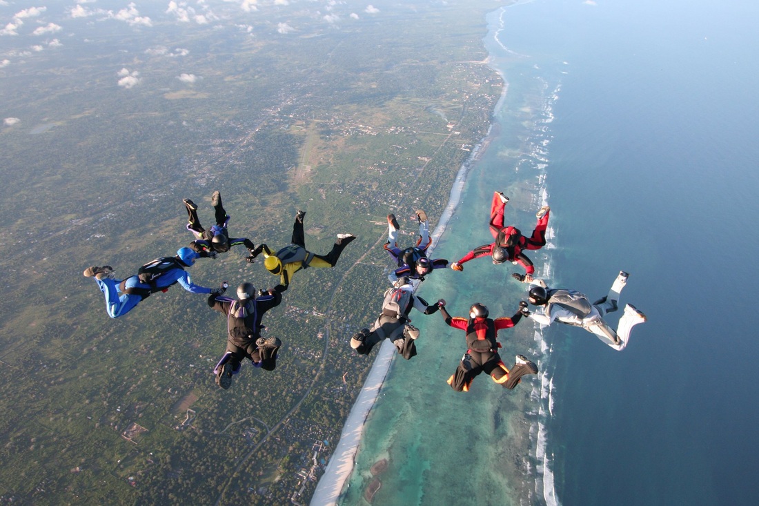 Sky Diving in Kenya – Hike 'n' Pic Tours and Travel